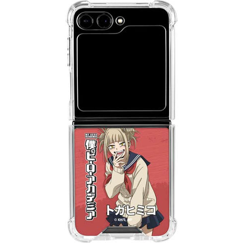 My Hero Academia Himiko Toga Season 5 Galaxy Z Flip6 Clear Case
